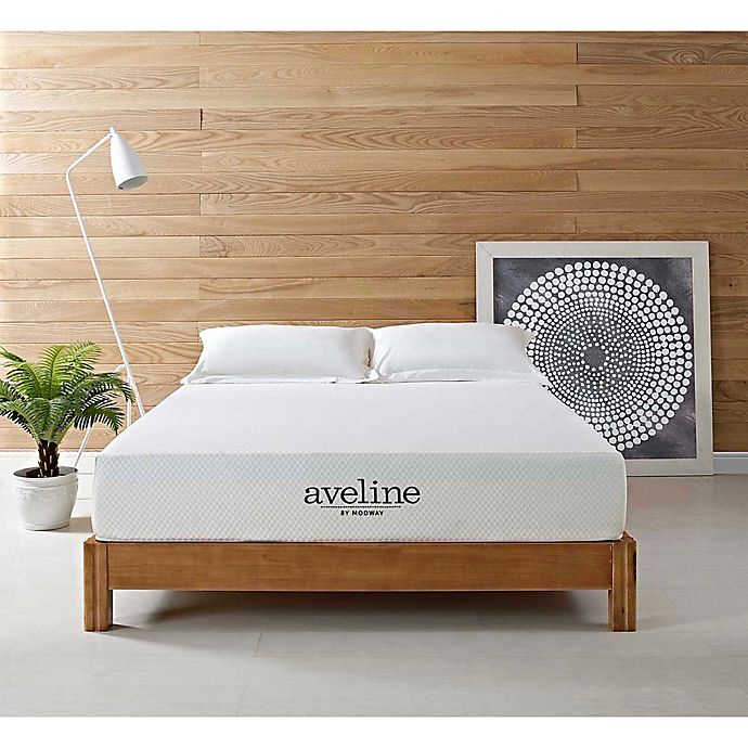 Modway Aveline 10 Inch Gel Infused, 10 Inch Queen Bed Frame