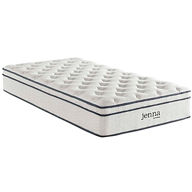 Modway Jenna 10-Inch Pillow Top Twin Mattress. View a larger version of this product image.