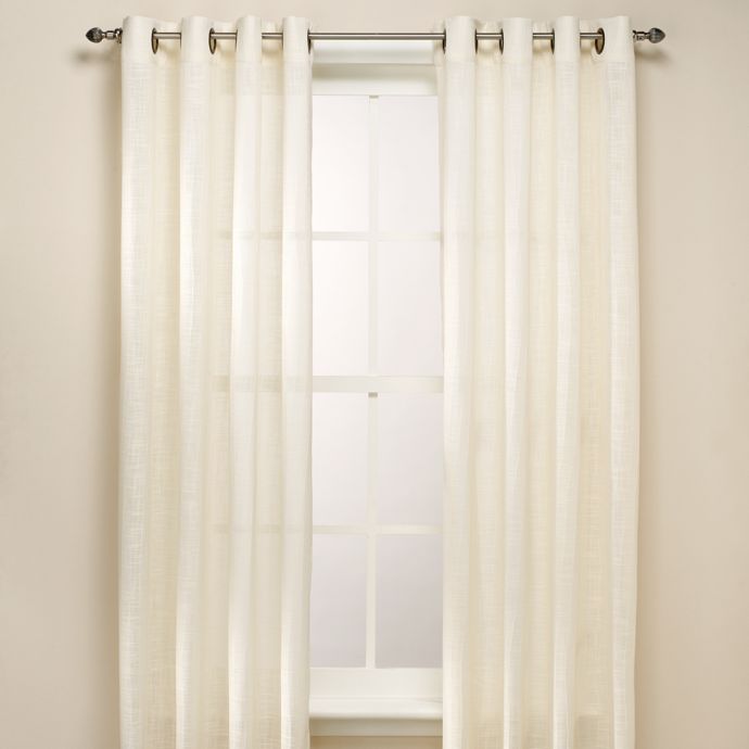 B Smith Origami Grommet Window Curtain Panels Bed Bath Beyond