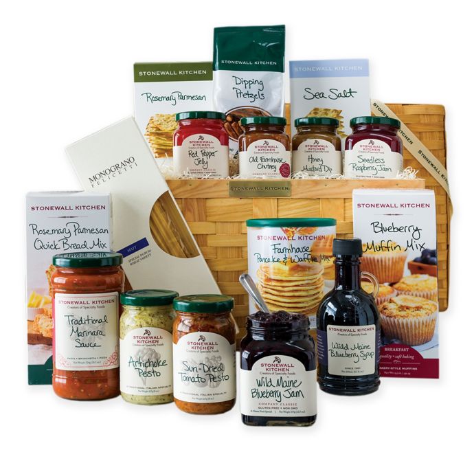 Stonewall Kitchen 17Piece Delicious Sampler Gift Basket