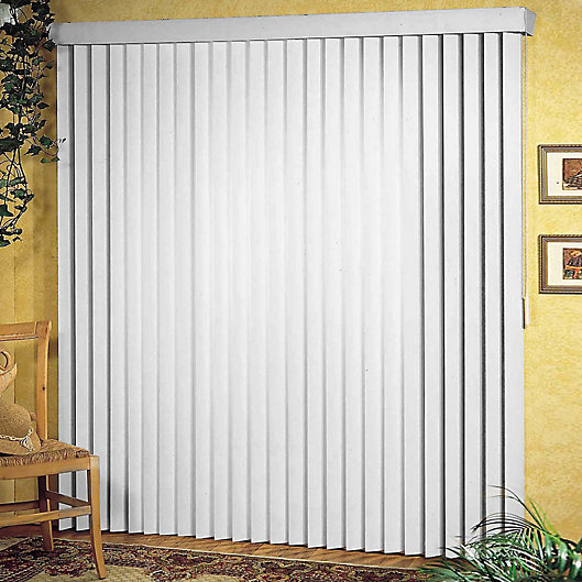 Alternate image 1 for Patio Ribbed Vertical Blinds