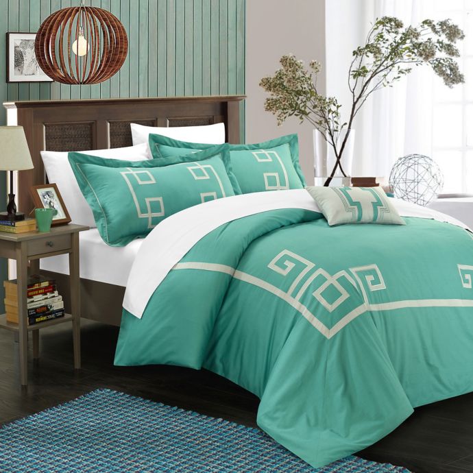 Chic Home Edmonton Duvet Cover Set Bed Bath Beyond