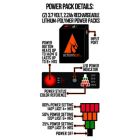 Alternate image 2 for ActionHeat&trade; Unisex Small/Medium 3.7V Rechargeable Battery Heated Socks in Black/Yellow