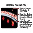 Alternate image 5 for ActionHeat&trade; Unisex Small/Medium 3.7V Rechargeable Battery Heated Socks in Black/Yellow