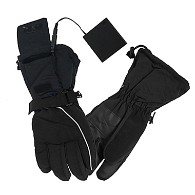 ActionHeat Men&#39;s Battery Heated Gloves in Black. View a larger version of this product image.