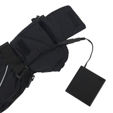 ActionHeat Women's Battery Heated Gloves in Black. View a larger version of this product image.