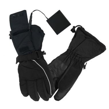 ActionHeat Women's Battery Heated Gloves in Black. View a larger version of this product image.