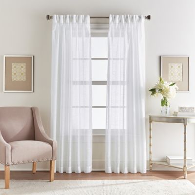 Spellbound Pinch-Pleat Window Curtain Panel | Bed Bath And Beyond Canada