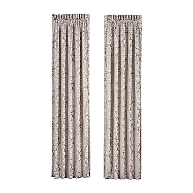 J. Queen New York&trade; Bel Air 2-Pack Window Curtain in Sand. View a larger version of this product image.