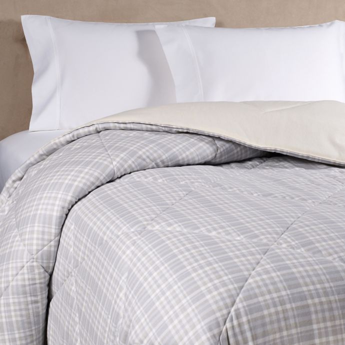 The Seasons Collection Homegrown Flannel Plaid Comforter In