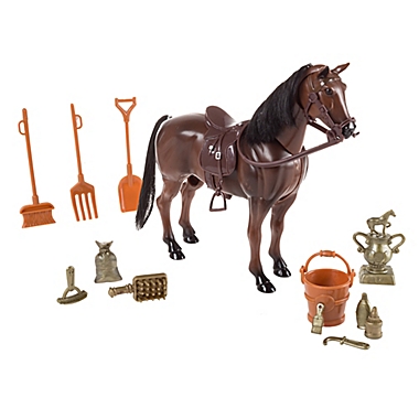 Hey! Play! Toy Horse Set with Accessories. View a larger version of this product image.