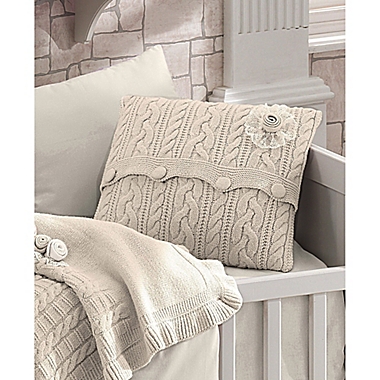 Nipperland&reg; Rose Garden 6-Piece Crib Bedding Set in Beige. View a larger version of this product image.