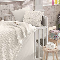 Nipperland® Rose Garden 6-Piece Crib Bedding Set in Cream