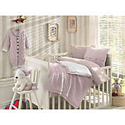 Nipperland&reg; 6-Piece Boutique Crib Bedding Set in Pink