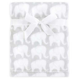 Hudson Baby® Silky Plush Blanket in Tan Chevron
