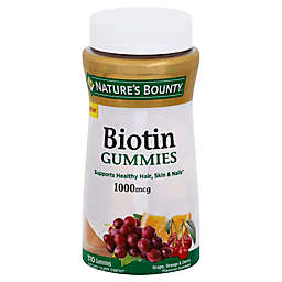 Natures Bounty 110-Count 1000 mcg Biotin Gummies
