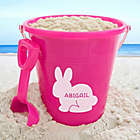 Alternate image 0 for Easter Characters Personalized Plastic Beach Pail &amp; Shovel in Pink