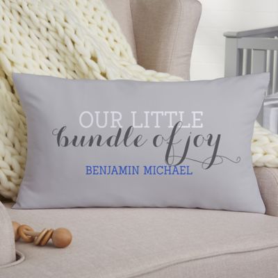 personalized baby pillow keepsake