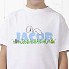 Alternate image 0 for Ears To You Personalized Easter Hanes&reg; Youth T-Shirt