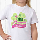 Alternate image 0 for Little Irish Princess Personalized Hanes&reg; Youth T-Shirt