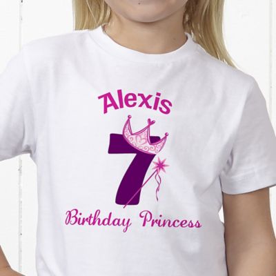 Birthday Princess Personalized Hanes&reg; Youth T-Shirt