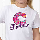 Alternate image 0 for Her Name Personalized Hanes&reg; Youth T-Shirt