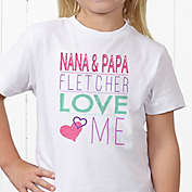 Look Who Loves Me Personalized Hanes&reg; Youth T-Shirt