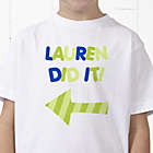 Alternate image 0 for They Did It! Personalized Hanes&reg; Youth T-Shirt