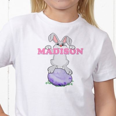 Bunny Love Personalized Hanes&reg; Youth T-Shirt