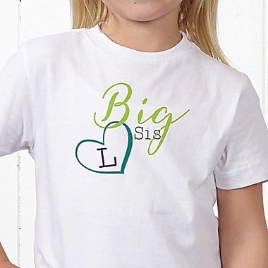 Big/Mid/Lil Sibling Personalized Hanes&reg; Youth T-Shirt. View a larger version of this product image.