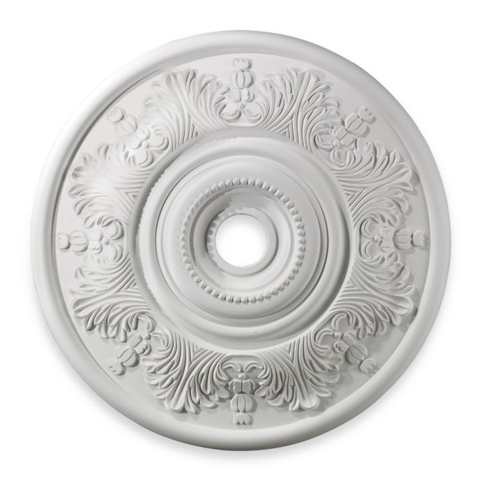 Elk Lighting Laureldale 30 Inch Ceiling Medallion In White