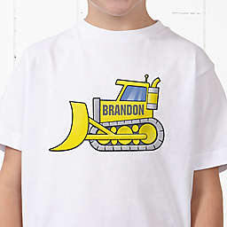Construction Trucks Personalized Hanes® Youth T-Shirt