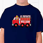Alternate image 0 for Jr. Firefighter Personalized Hanes&reg; Youth T-Shirt