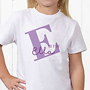Alphabet Fun Personalized Hanes&reg; Youth T-Shirt