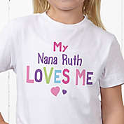 You Are Loved Personalized Hanes&reg; Youth T-Shirt