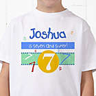 Alternate image 0 for What&#39;s Your Number Personalized Hanes&reg; Youth T-Shirt