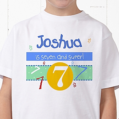 What&#39;s Your Number Personalized Hanes&reg; Youth T-Shirt. View a larger version of this product image.
