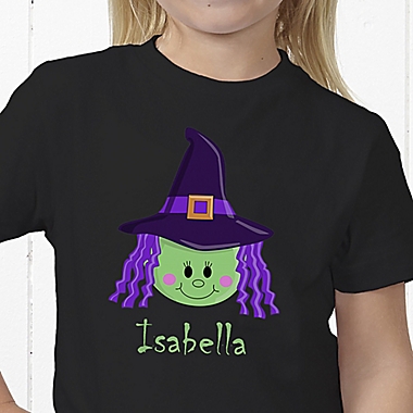 Lil&#39; Witch Personalized Hanes&reg; Youth T-Shirt. View a larger version of this product image.