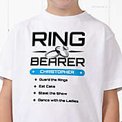 Ring Bearer Personalized Hanes&reg; Youth T-Shirt