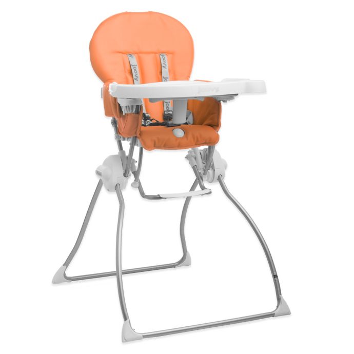 Joovy Nook High Chair In Orangie Leatherette Bed Bath Beyond