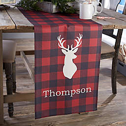 Cozy Cabin Personalized Table Runner
