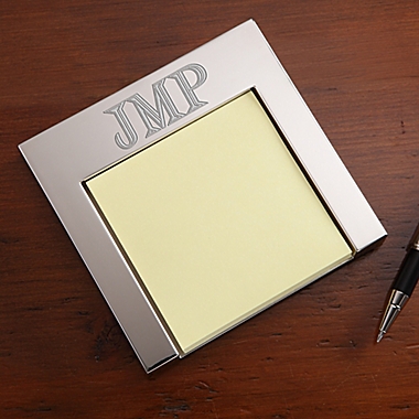 Personalized Monogram Post-It Holder. View a larger version of this product image.