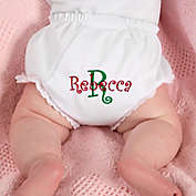 Fancy Pants Embroidered Diaper Cover in Holiday Print