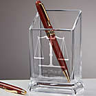 Alternate image 0 for Law Office Personalized Acylic Pen & Pencil Holder