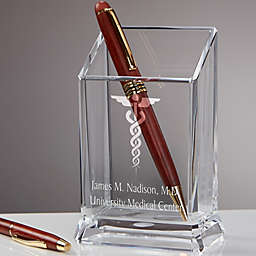 Doctor's Office Personalized Acrylic Pen & Pencil Holder