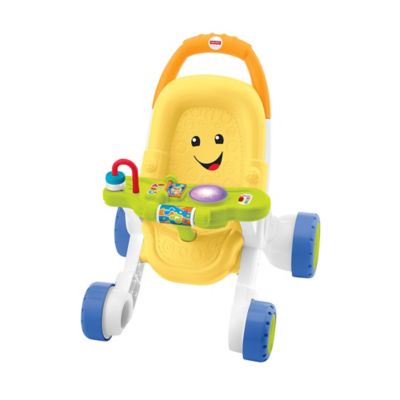 fisher price baby stroller and play walker