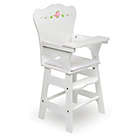 Alternate image 0 for Badger Basket Rose Doll High Chair in White