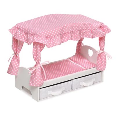 doll bed with storage