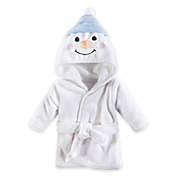Hudson Baby&reg; Size 0-9M Snowman Bathrobe in White