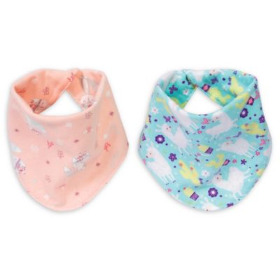 flannel baby bibs